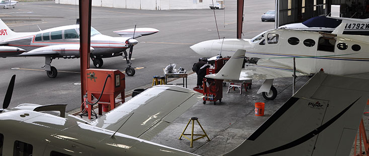 Oakland Bay Area aircraft maintenance repair station